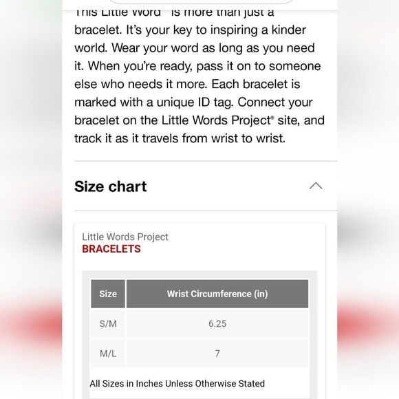 Little Words Project "Be You" Beaded Bracelet - Picture 7 of 8